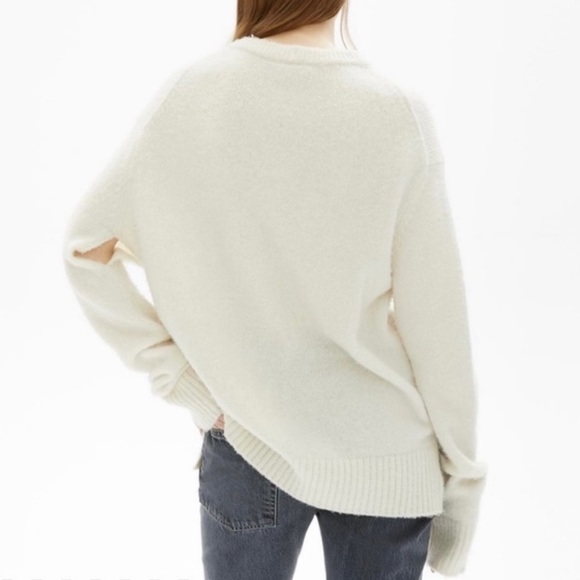 Helmut Lang Brushed Alpaca Open Underarm Crewneck - Picture 3 of 6